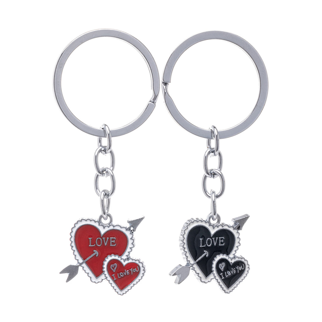 Pariskunta koru sydän avaimenperä 2kpl