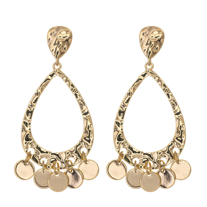 Forged Drop earrings pendants