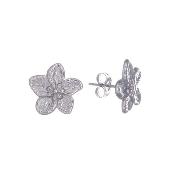 Tropical flower earrings (Steel 316L)