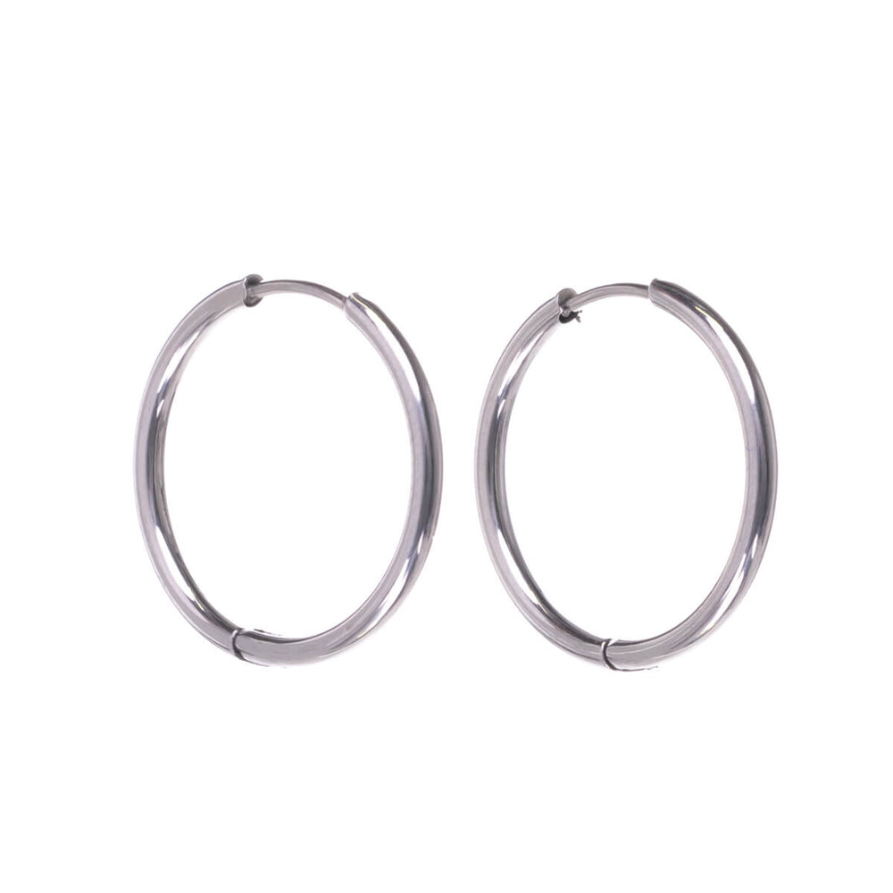 16mm Steel Ear Cuffs (316L Surgical Steel) - Ninja.fi