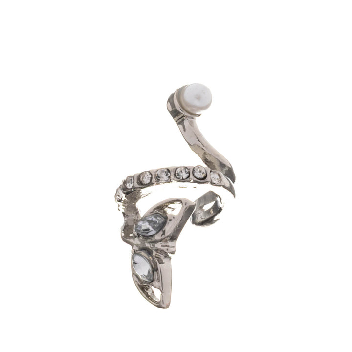 Kiertävä koristeltu rustokoru ear cuff