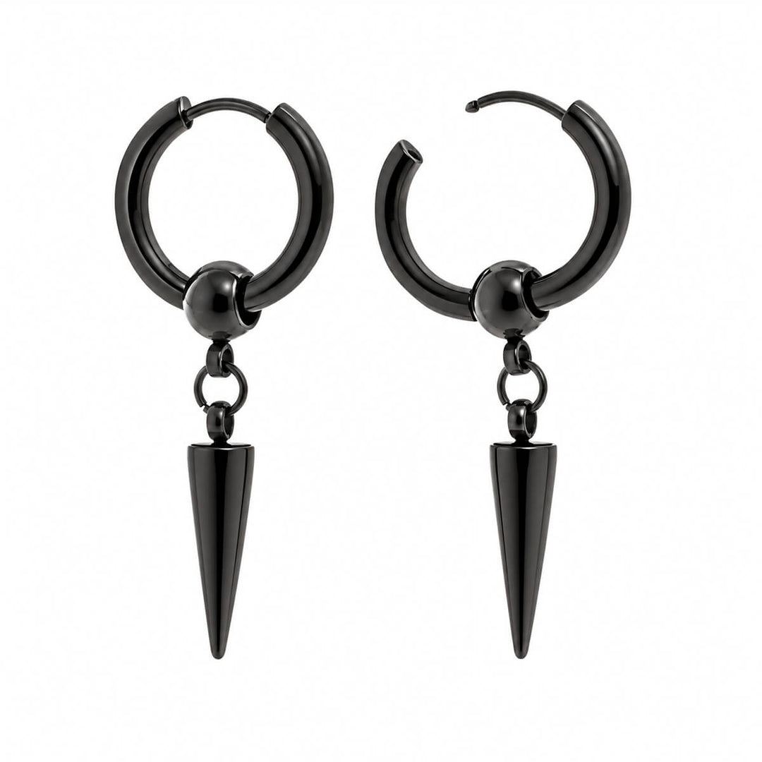 Spiked ear rings – surgical steel (316L)