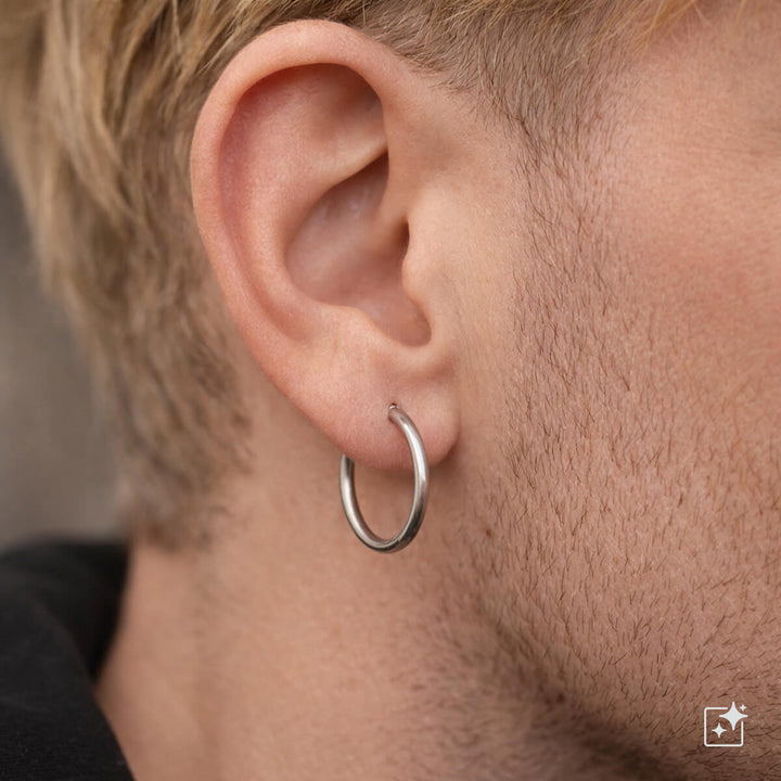 Titanörhängen 2 cm – G23