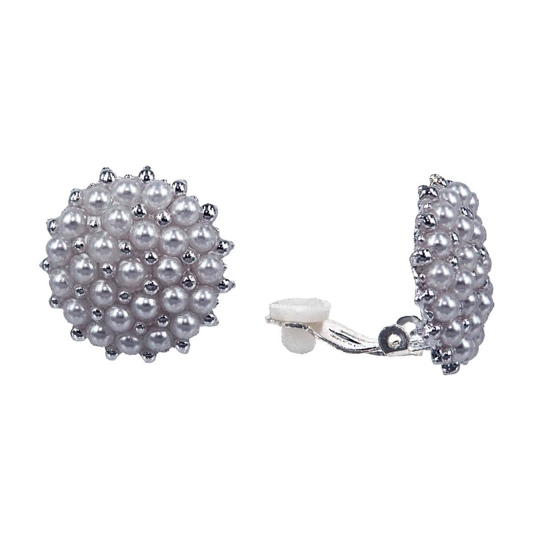 Round multi-bead Clip-on earrings - Ninja.fi