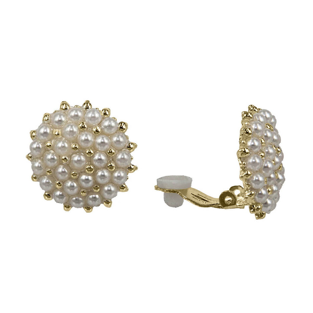 Round multi-bead Clip-on earrings - Ninja.fi