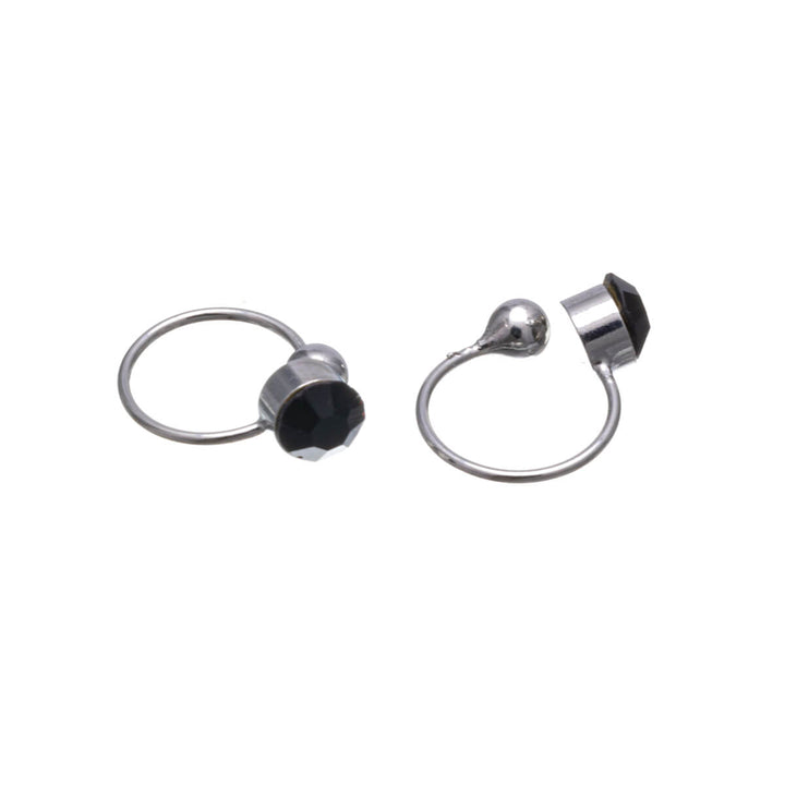 Small pebbles Clip-on earrings 4mm