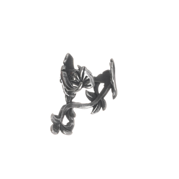 Blatt-Ear-Cuff-Ohrschmuck (Chirurgenstahl 316L)