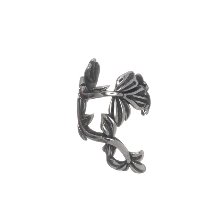 Blatt-Ear-Cuff-Ohrschmuck (Chirurgenstahl 316L)