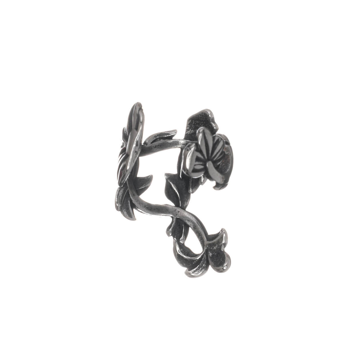 Blatt-Ear-Cuff-Ohrschmuck (Chirurgenstahl 316L)