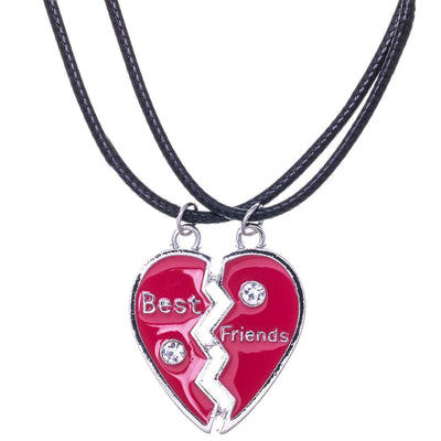 Best Friends pendant necklace 2pcs