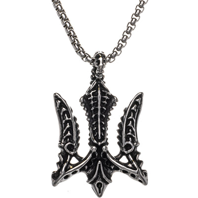 Viking Tryzub pendant necklace (Steel 316L)