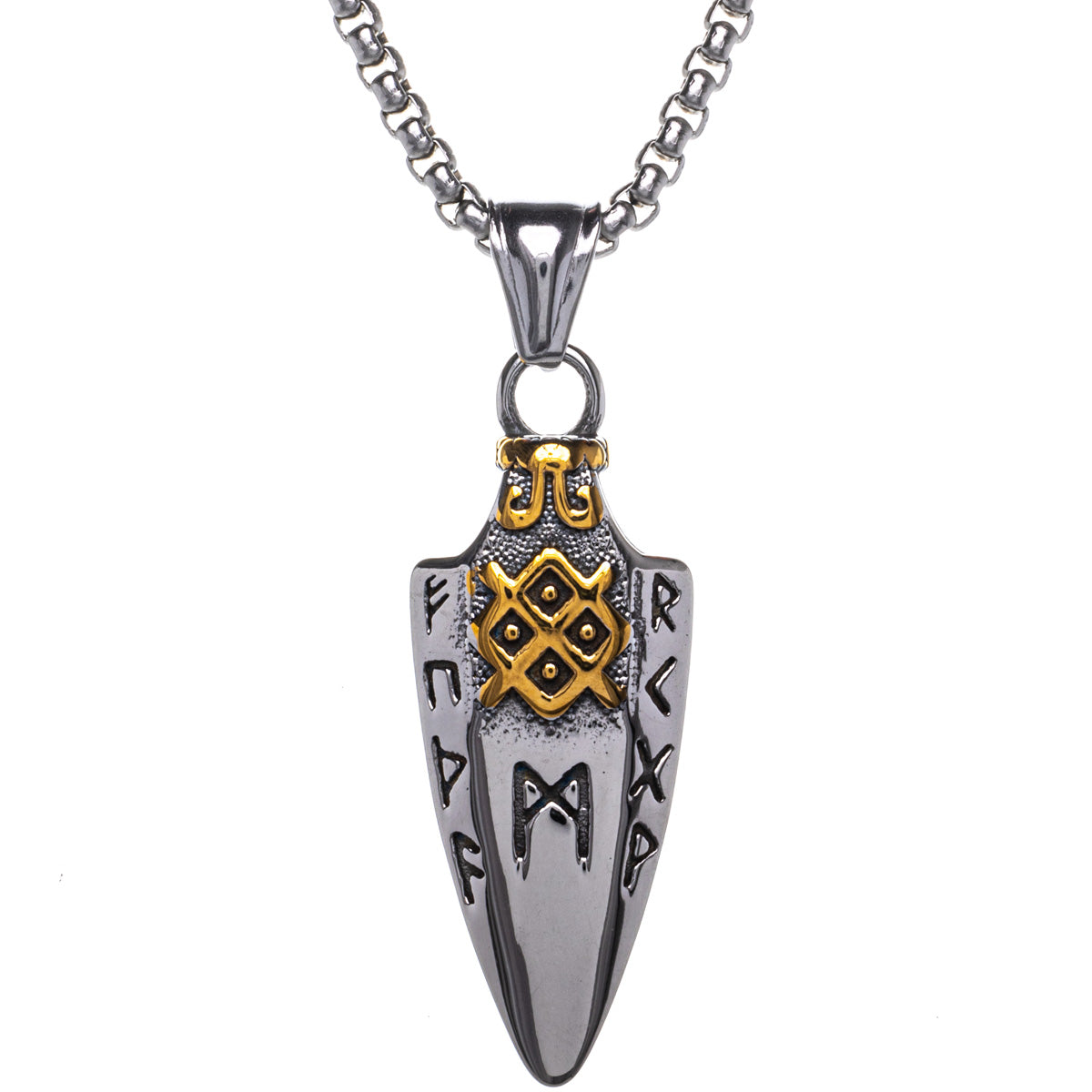 Gungnir spearhead pendant necklace (Steel 316L)