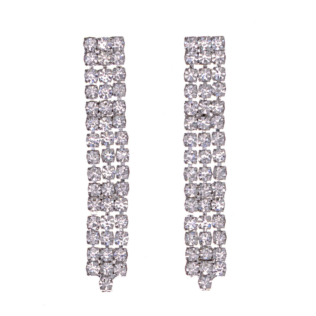 Utsökt y-format halsband + örhängen