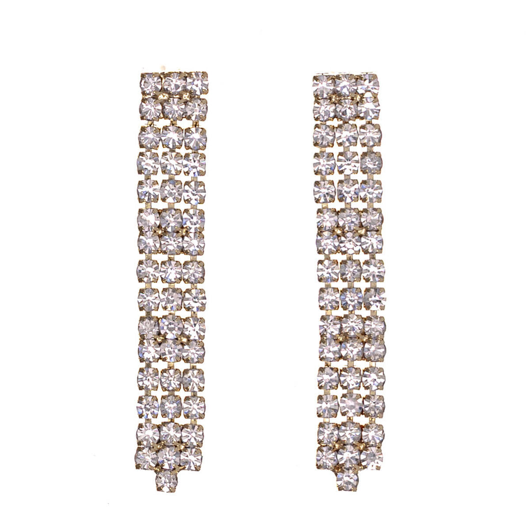 Utsökt y-format halsband + örhängen