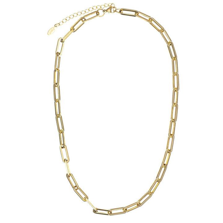 Teräksinen kaapeli kaulaketju 40cm +5cm (Teräs 316L)