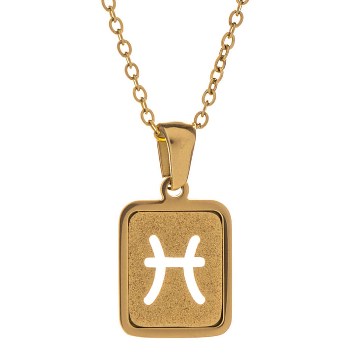 Horoskooppikaulakoru – Kullattu kirurginteräs (316L) - Ninja.fi