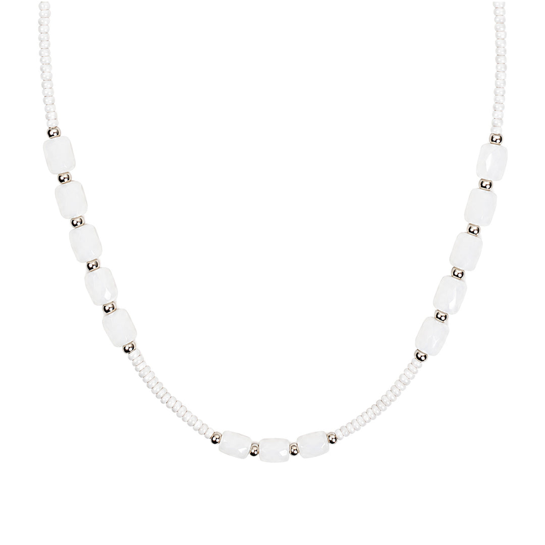 Farbenfrohe, schmale Halsketten (Edelstahl 316L)