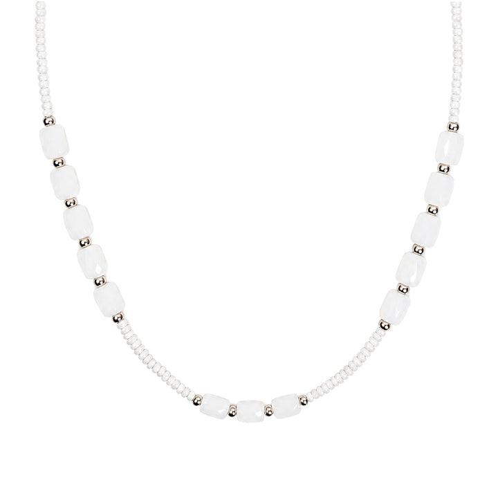Farbenfrohe, schmale Halsketten (Edelstahl 316L)