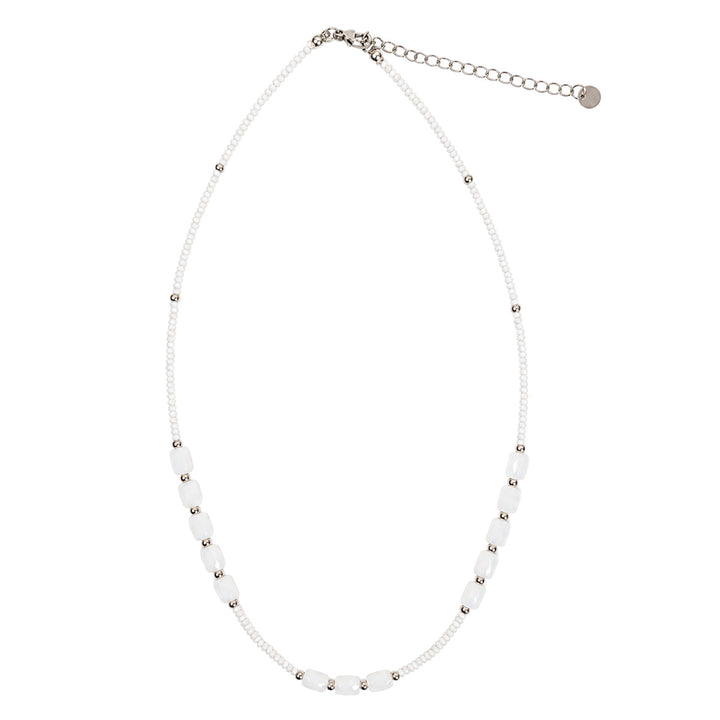 Farbenfrohe, schmale Halsketten (Edelstahl 316L)