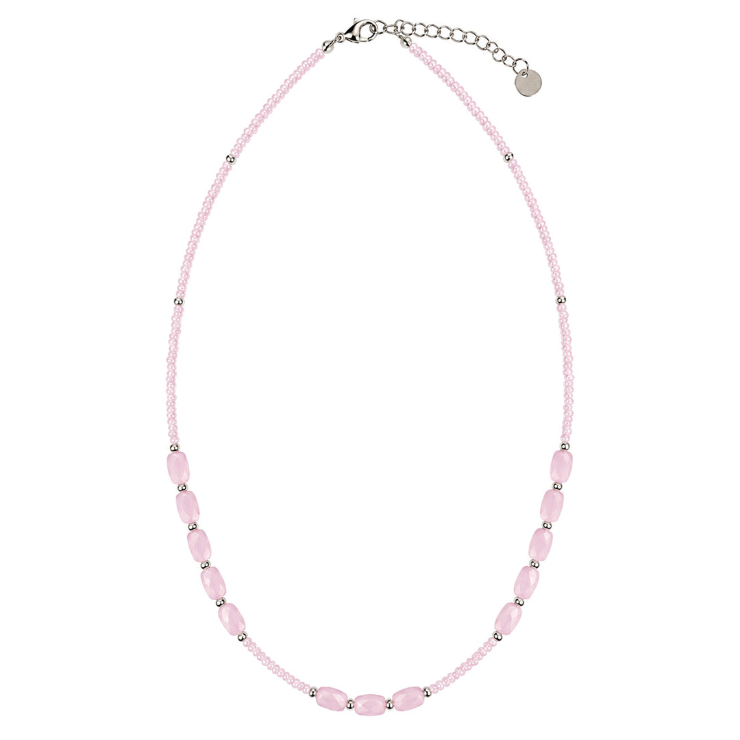 Farbenfrohe, schmale Halsketten (Edelstahl 316L)