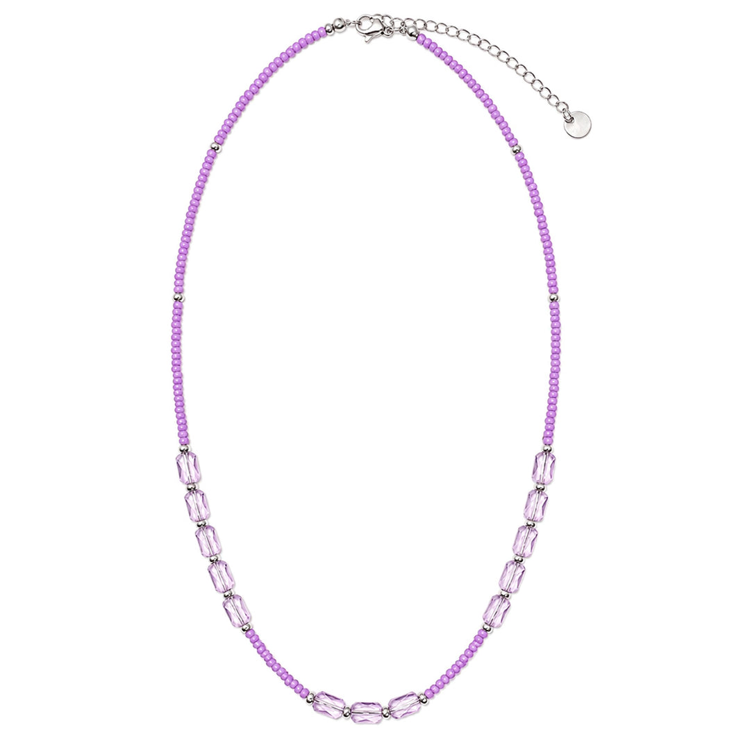 Farbenfrohe, schmale Halsketten (Edelstahl 316L)