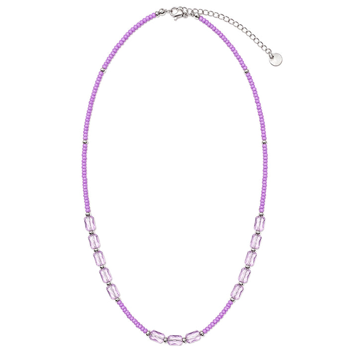 Farbenfrohe, schmale Halsketten (Edelstahl 316L)