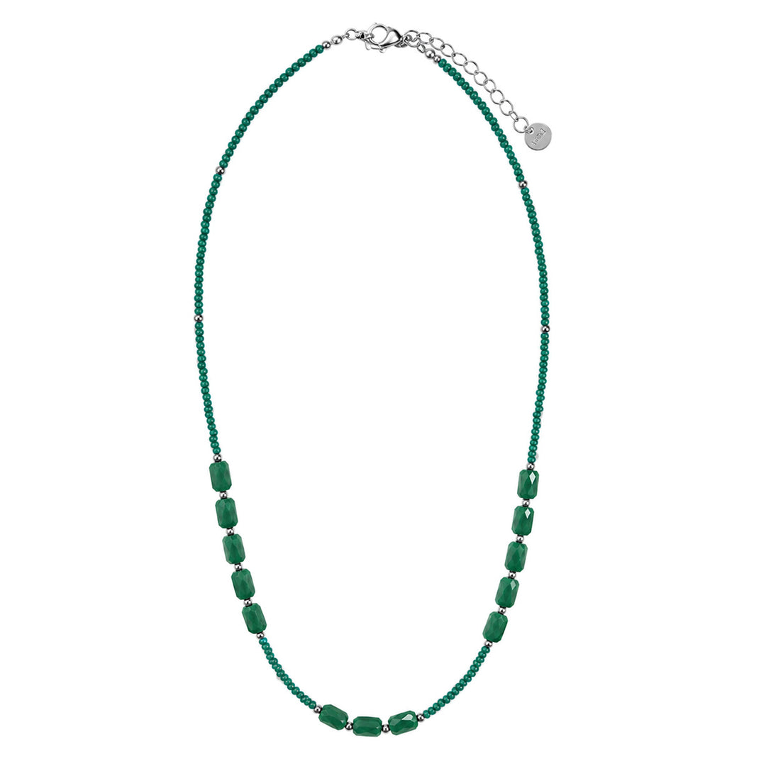 Farbenfrohe, schmale Halsketten (Edelstahl 316L)