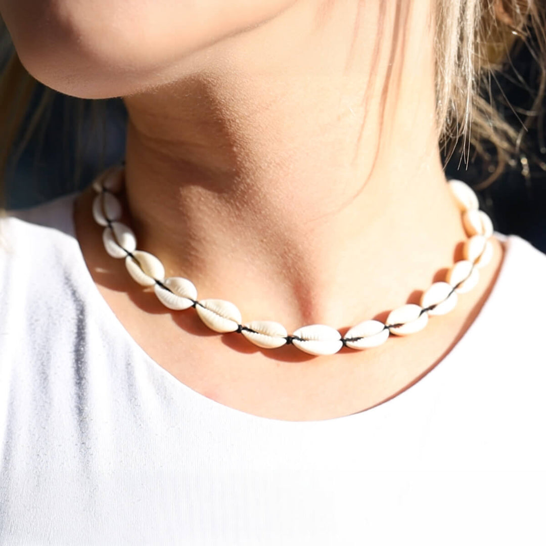 Anklet Vsco Girl Necklace Shell FROG SAC Tie Dye Cowrie Shell