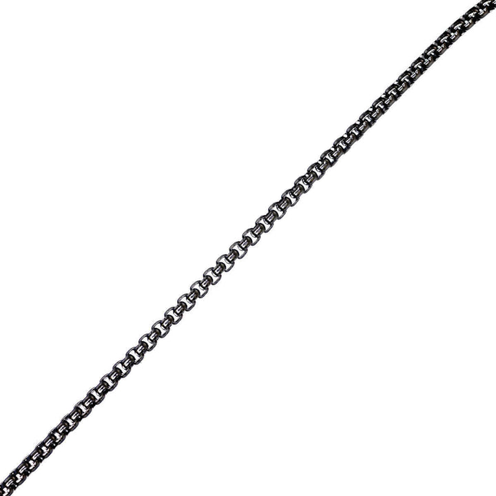 Thin steel necklace chain 3mm 60cm (Steel 316L)
