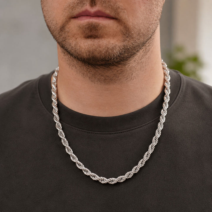 Cordell Necklace 8mm 60cm – Heavy-duty steel chain for men (316L)