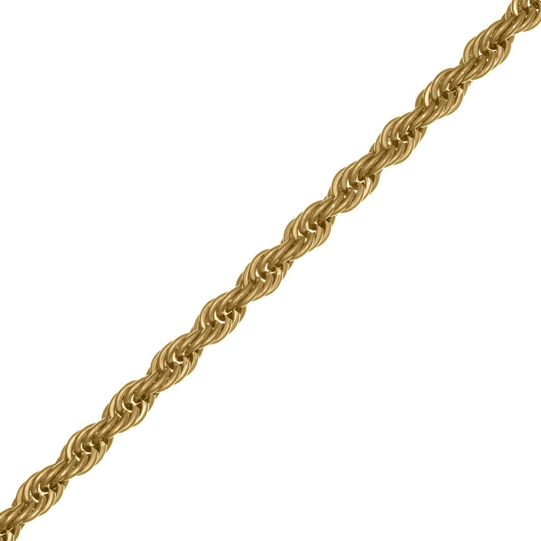 Rope chain steel chain necklace 8mm 55cm