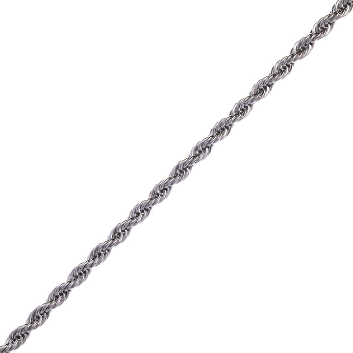 Cordelia chain steel necklace 5mm 70cm (Steel 316L)