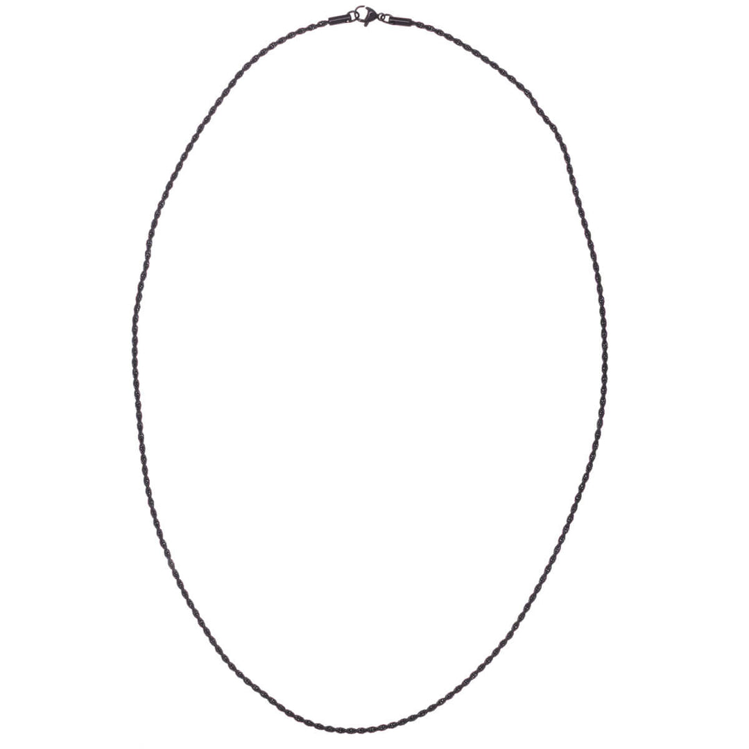 Cordell Kette Stahl Halskette 2mm 60cm (Stahl 316L)