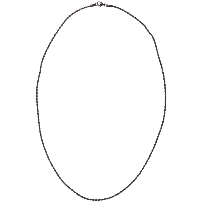 Cordell Kette Stahl Halskette 2mm 60cm (Stahl 316L)