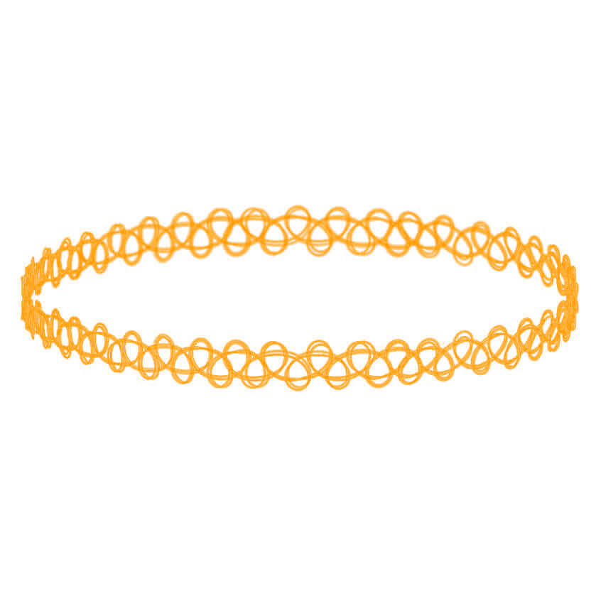 Nylon tattoo choker necklace - Main Image