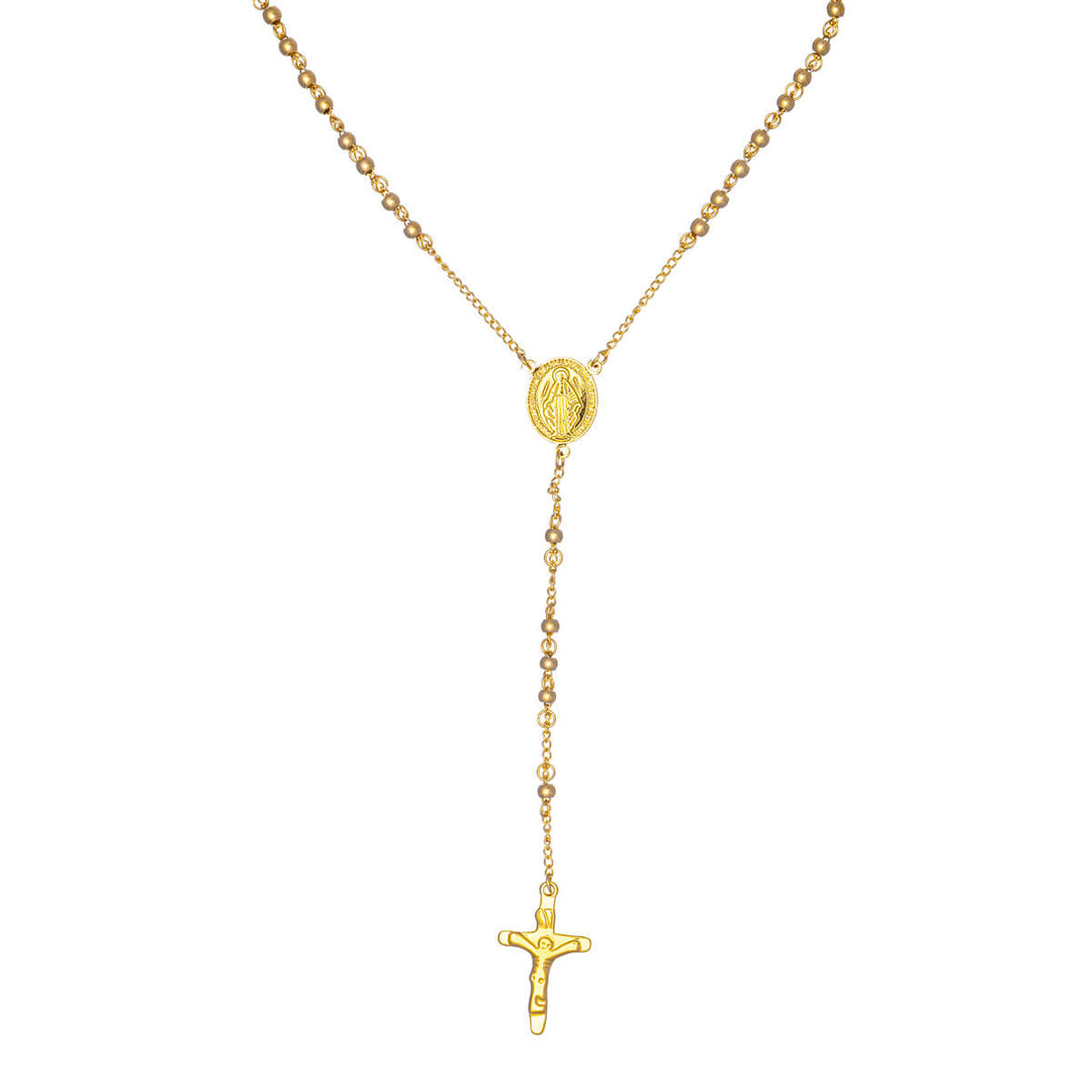 Steel rosary 68cm (Steel 316L)