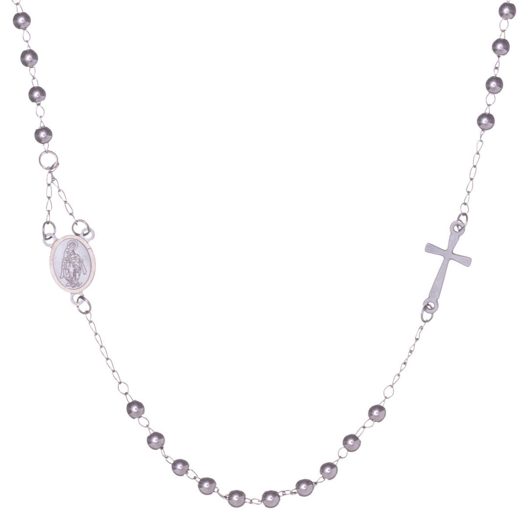 Teräksinen rukousnauha 52cm (Teräs 316L)