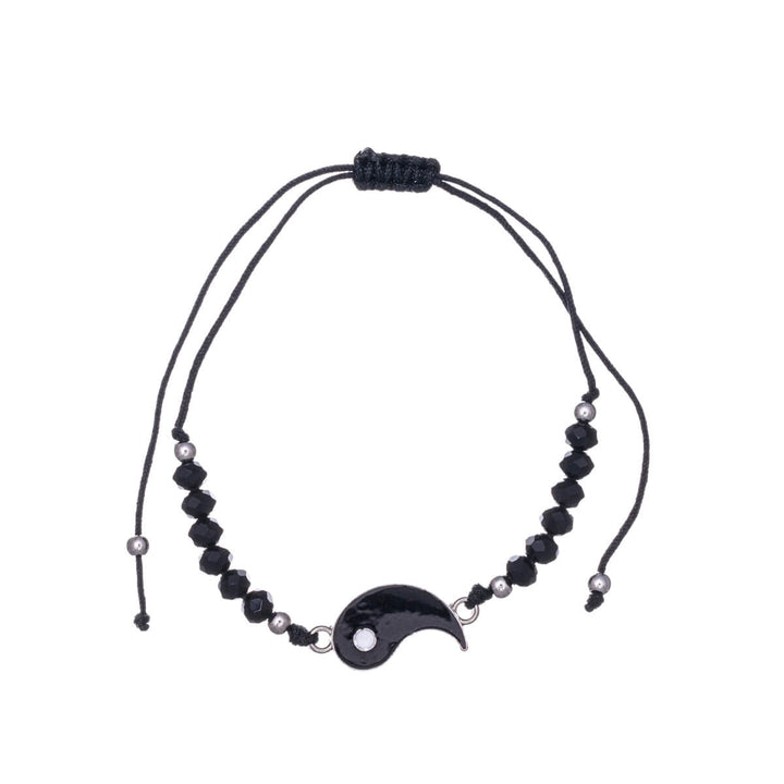 Yin-Yang-Armband Freundschaftsarmband 2tlg.