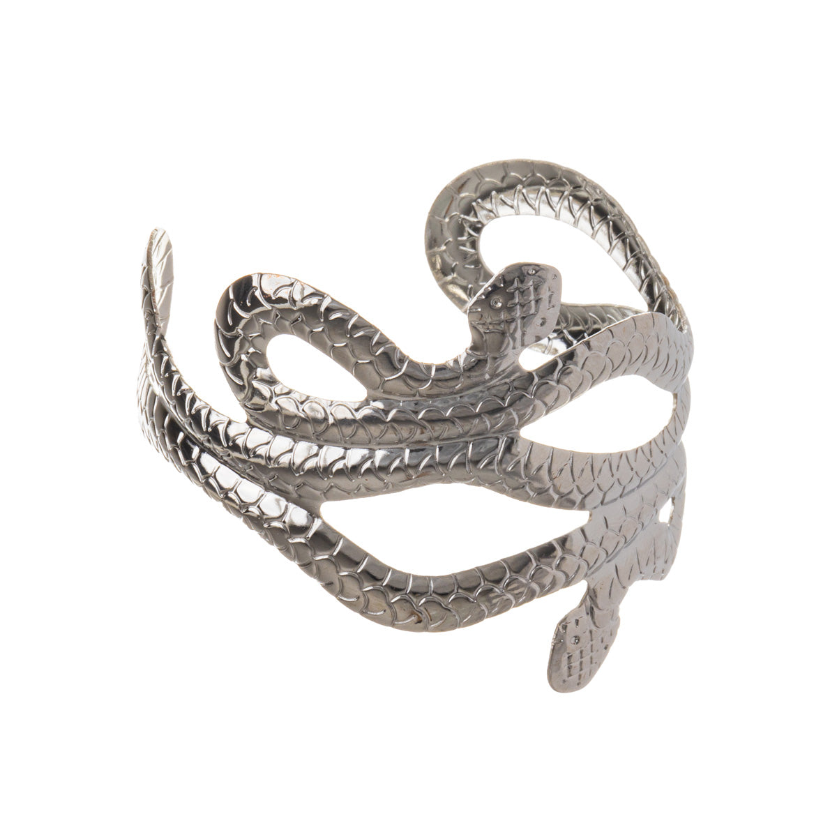 Metal adjustable snake bracelet