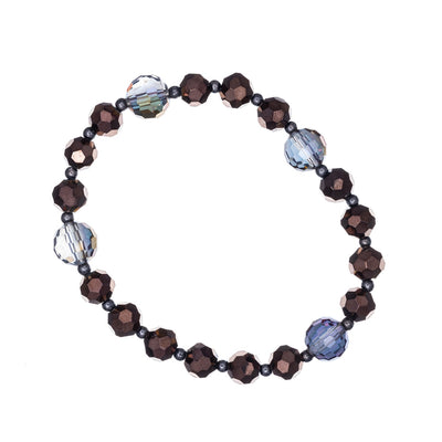 Sparkling colourful pearl bracelets 3pcs