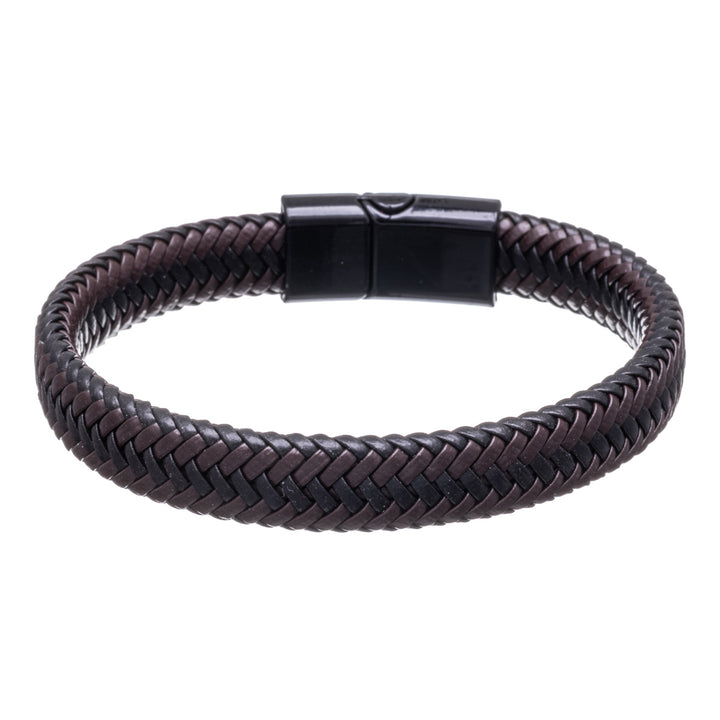 Zweifarbiges geflochtenes Armband 21cm