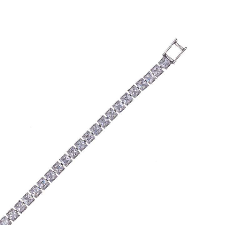 Zirconia tennis bracelet 4mm