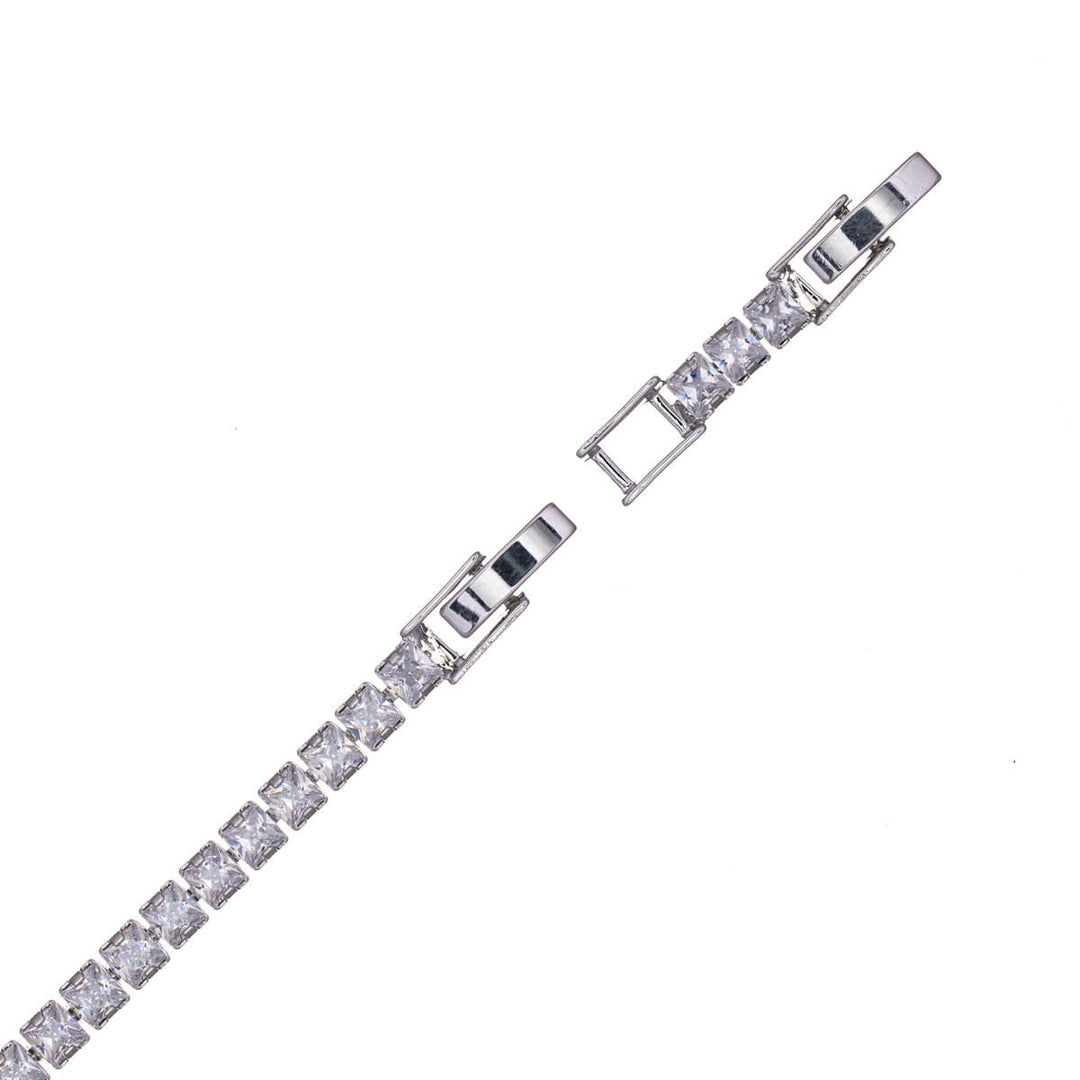 Zirconia tennis bracelet 4mm