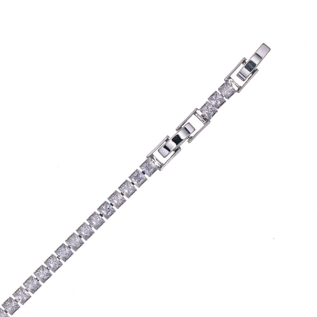 Zirconia tennis bracelet 4mm