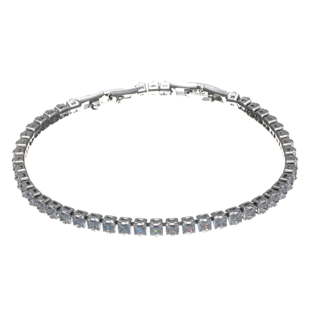 Zirconia tennis bracelet 4mm