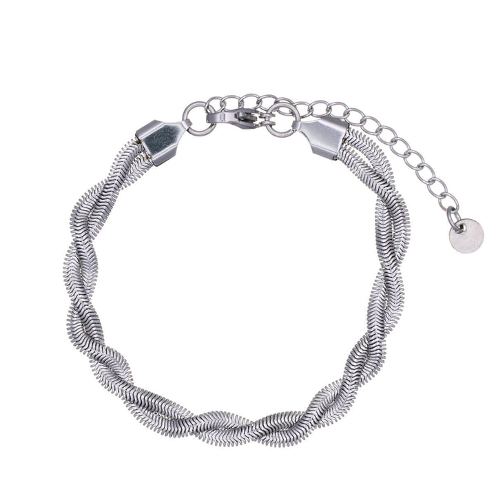 Steel braided bracelet (Steel 316L)