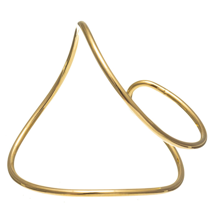 Teräksinen muotoiltu hauiskoru / rannekoru (Teräs 316L)