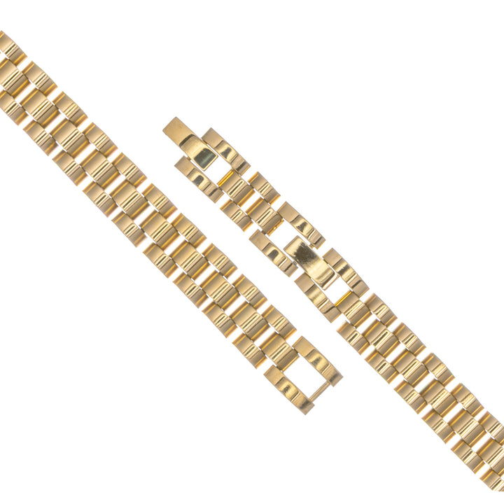 Steel president bracelet 1cm (Steel 316L)