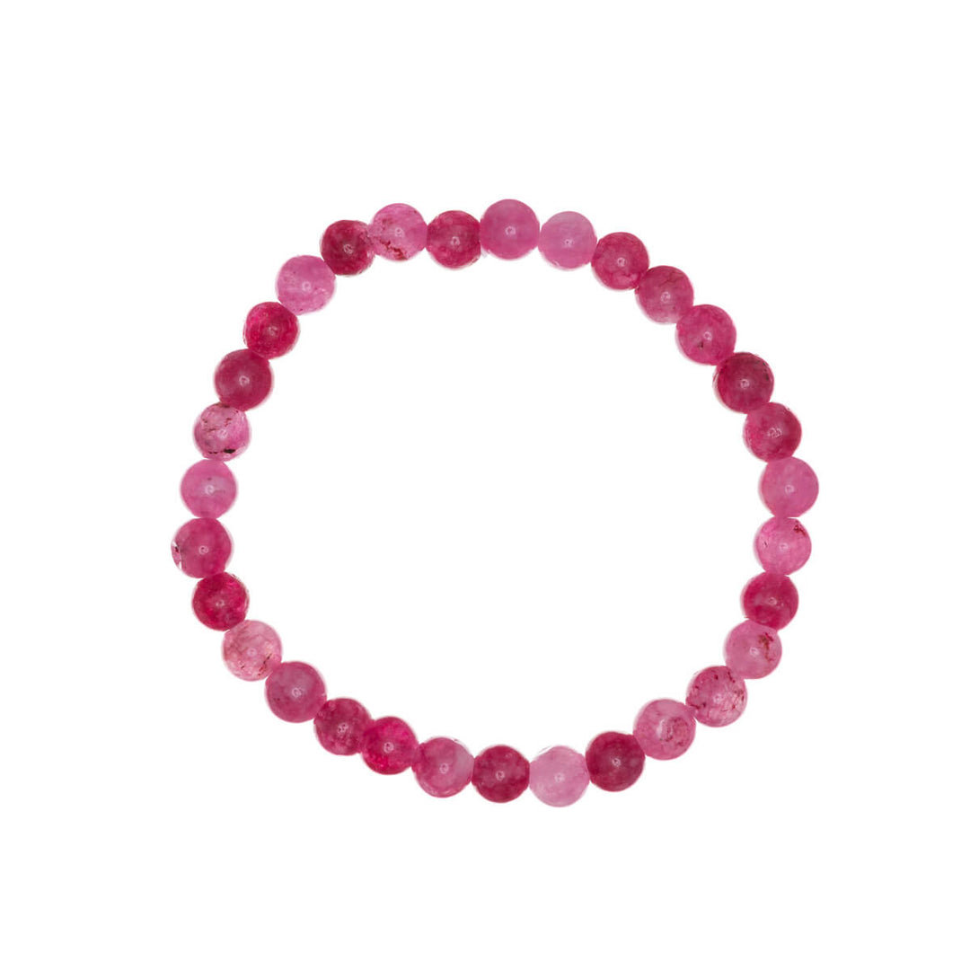 Stenpärla armband flexibel 6mm