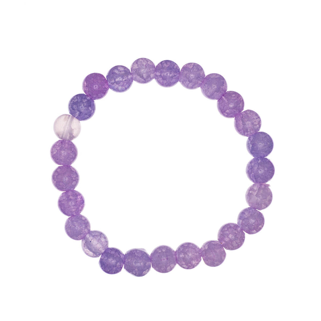 Stenpärla armband flexibel 8mm